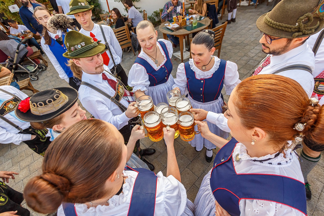 Essen Biergarten faz sua primeira oktoberfest