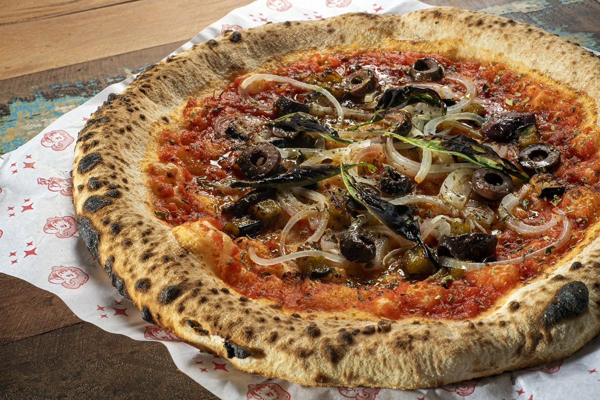 Opções veganas da Pizzaria da Mathilda agradam os mais diferentes paladares