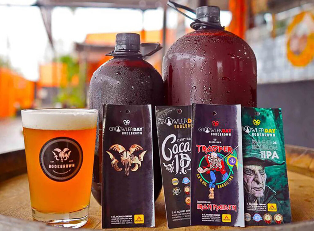 A energia e o virtuosismo do rock progressivo embalam a edição deste final de semana do Growler Day, evento semanal que a Bodebrown realiza em sua fábrica