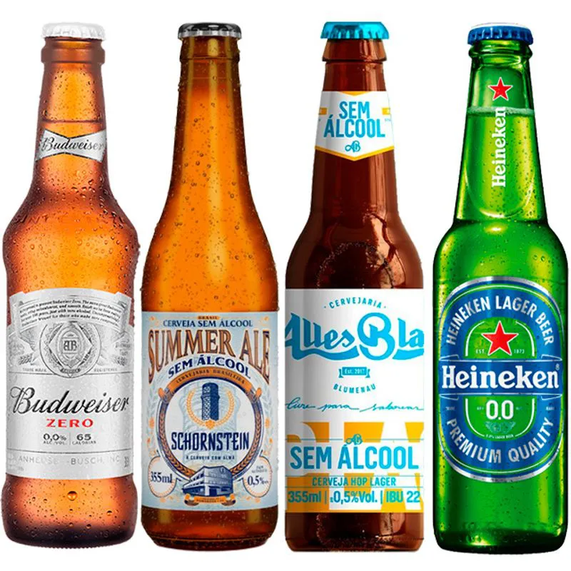 cervejas sem alcool