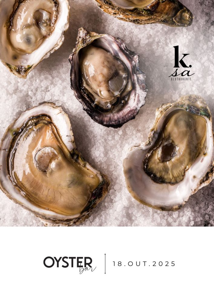 Nesse sábado, 18 tem Oyster Bar no Ksa Restaurante