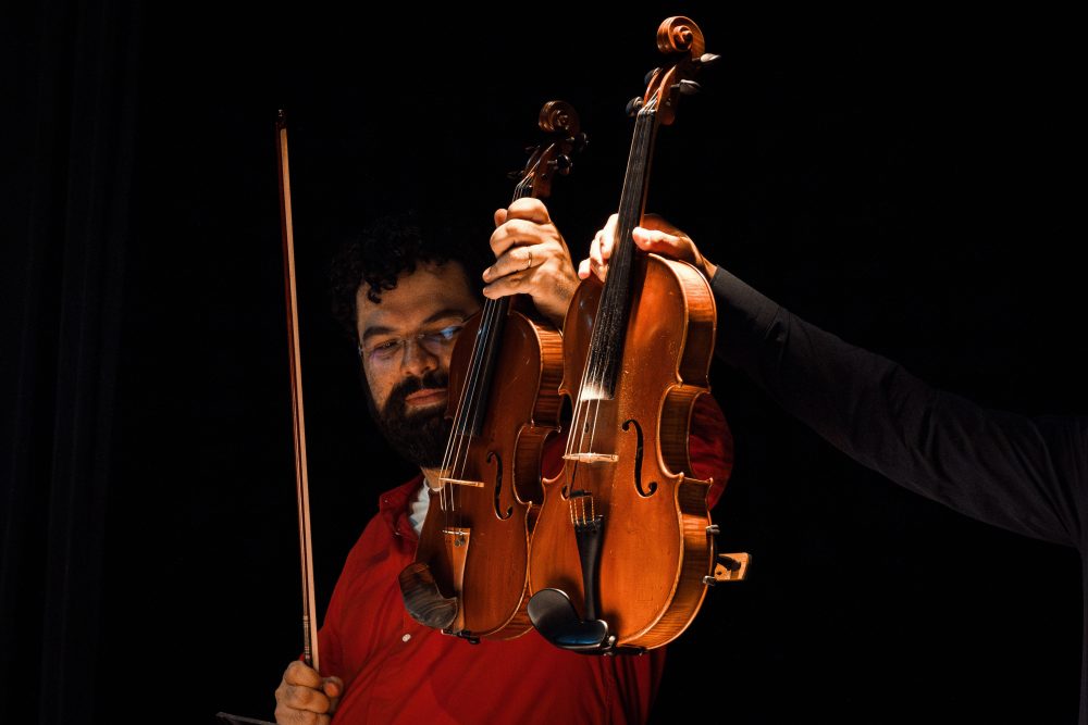 Últimas apresentações do Quarteto Poty unem música clássica e arte visual em Curitiba e Piraquara Últimas apresentações do Quarteto Poty unem música clássica e arte visual em Curitiba e Piraquara