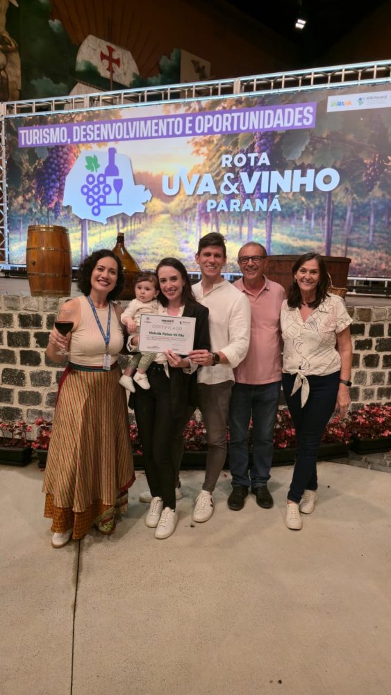 Rota Uva & Vinho Paraná é lançada e reforça enoturismo com participação do Vinhos Vô Vito