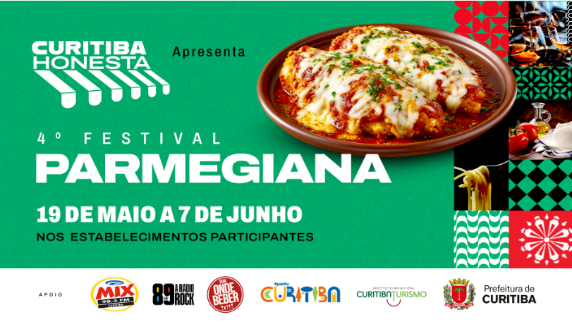4º Festival de Parmegiana reúne 24 restaurantes em Curitiba com pratos exclusivos