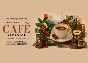 Shopping Curitiba realiza Festival do Café Especial com workshops e grandes nomes do setor Evento acontece de 3 a 5 de julho com inscrições gratuitas e celebra o protagonismo da capital no mercado de cafés especiais