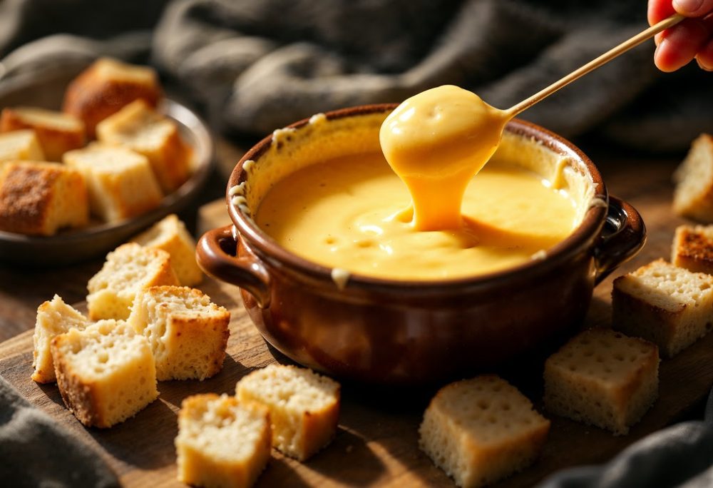 O fondue reúne sabores, texturas e intensidades diferentes ao longo da refeição. Por isso, o ideal é escolher vinhos que valorizem cada etapa da experiência”, explica. Para o tradicional fondue de queijo, Lindslei recomenda bebidas com boa acidez, capazes de equilibrar a cremosidade do prato.