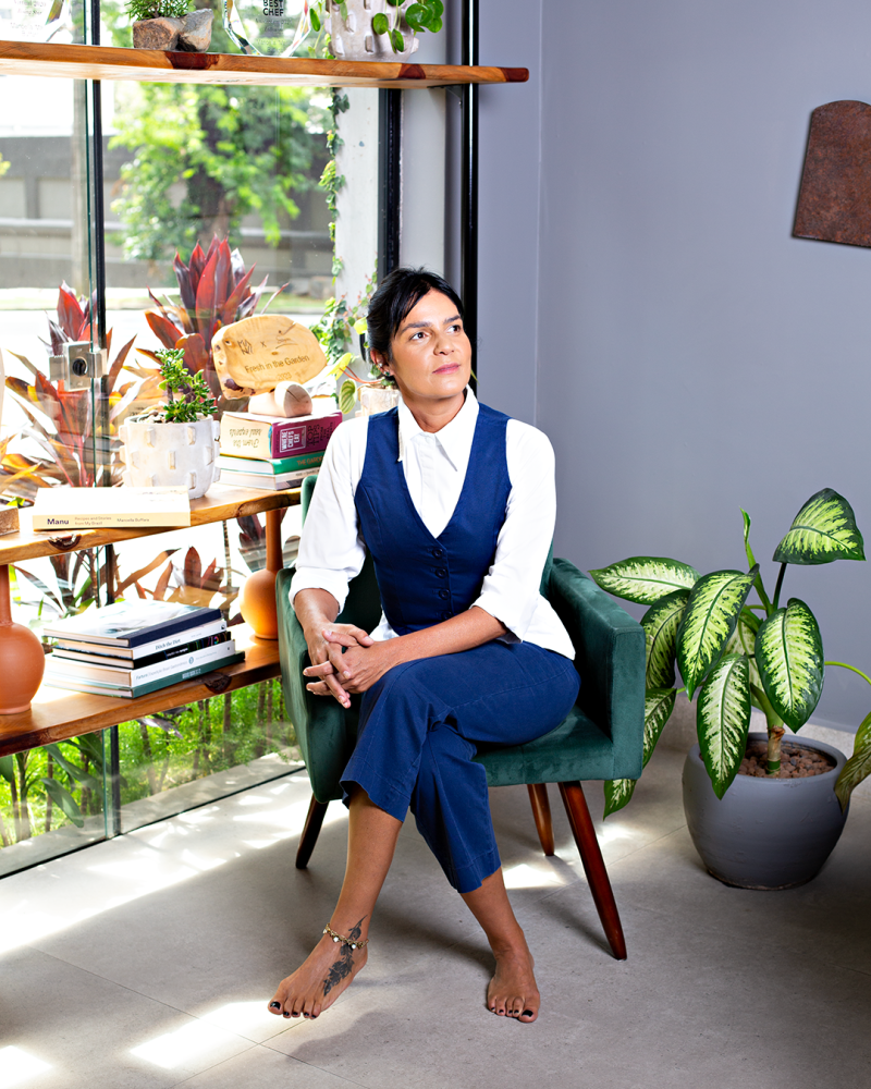 chef brasileira Manu Buffara participa do evento promovido pela equipe da série Chef's Table, da Netflix, enquanto amplia sua atuação global com projetos internacionais e parceria com a United Airlines