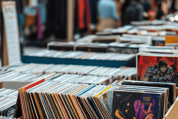 Feira gratuita reúne mais de 5 mil discos de vinil neste fim de semana Neste fim de semana, 22 e 23 de agosto, os amantes de vinil têm um encontro marcado na 2ª Feira de Vinil da Capivara CWB. A feira, que acontece no piso L1 do Shopping Curitiba, e tem entrada gratuíta,