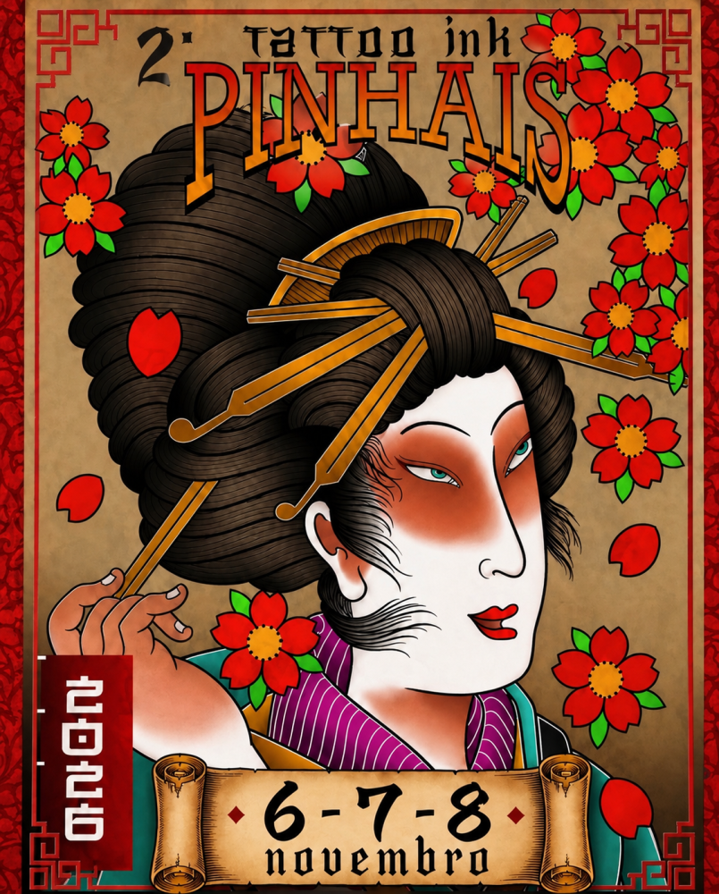 Segunda edição da Tattoo Ink Pinhais acontece de 6 a 8 de novembro, com competições de tatuagem, graffiti, rap, dança e apresentações culturais A cidade de Pinhais, na Região Metropolitana de Curitiba, recebe de 6 a 8 de novembro de 2026 a segunda edição da Tattoo Ink Pinhais, convenção dedicada à tatuagem e à cultura urbana. Com temática oriental, o evento reunirá artistas de diferentes regiões do Brasil e terá entrada solidária, mediante a doação de 1 kg de alimento ou ração para animais.